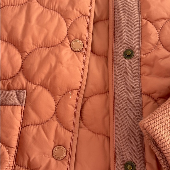 Barbour Pink Quilted Jacket size 6 - Picture 8 of 8